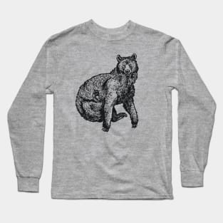 A Levity of Animals: Bear Necessities Long Sleeve T-Shirt